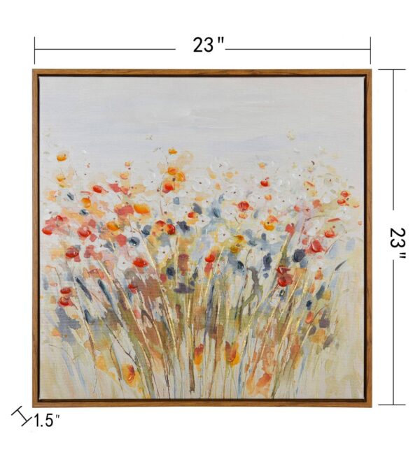 Framed Nature Wall Art 23.6 in. x 23.6 in.